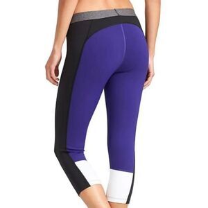 ATHLETA x DEREK LAM Women's Color block Blue and Black Leggings